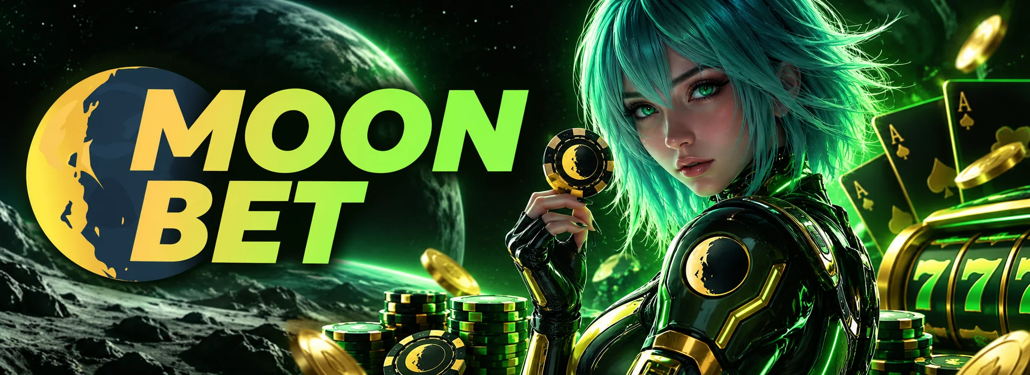 Moonbet Casino Willkommenspaket mit 2.000 € und 375 Freispielen